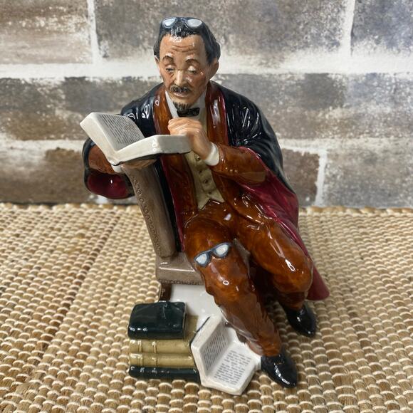 RETIRED Royal Doulton 1964 The Professor HN2281 Professions Series Figurine 8" - Picture 1 of 15